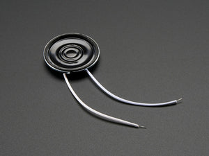 Mini Metal Speaker with Wires - 8 Ohm 0.5W