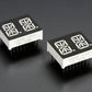Quad Alphanumeric Display - Blue 0.54 Inch Digits with I2C Backpack - STEMMA QT / Qwiic