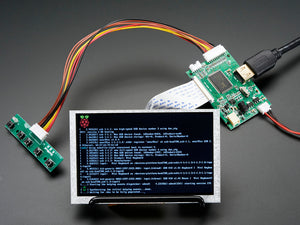 HDMI 4 Pi: 5" Display (No Touch) with Mini Driver - 800x480 HDMI