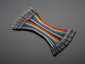 Premium Female/Male Extension Jumper Wires - 20 x 3" (75mm)