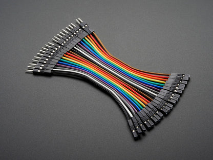 Premium Female/Male Extension Jumper Wires - 20 x 3" (75mm)