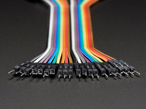 Premium Female/Male Extension Jumper Wires - 20 x 6" (150mm)