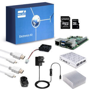 Raspberry Pi 4 Model B 2GB/4GB/8GB Starter Kit with 32GB SD Card