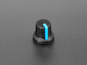 Potentiometer Knob - Soft Touch T18 - Blue