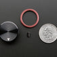 Solid Machined Metal Knob - 1" Diameter