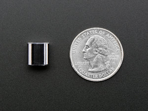 Slim Metal Potentiometer Knob - 10mm Diameter x 10mm - T18