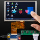 HDMI 4 Pi: 5" Display with Touch and Mini Driver - 800x480 HDMI