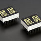 Quad Alphanumeric Display - White 0.54" Digits w/ I2C Backpack - STEMMA QT / Qwiic