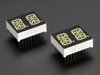 Quad Alphanumeric Display - White 0.54" Digits w/ I2C Backpack - STEMMA QT / Qwiic