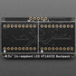 Quad Alphanumeric Display - Pure Green 0.54" Digits w/ Backpack - STEMMA QT / Qwiic