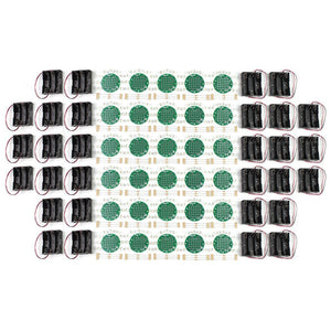 Round 5V LED Matrix Kit - Lamp Kit and Battery Holders (Kit of 30)