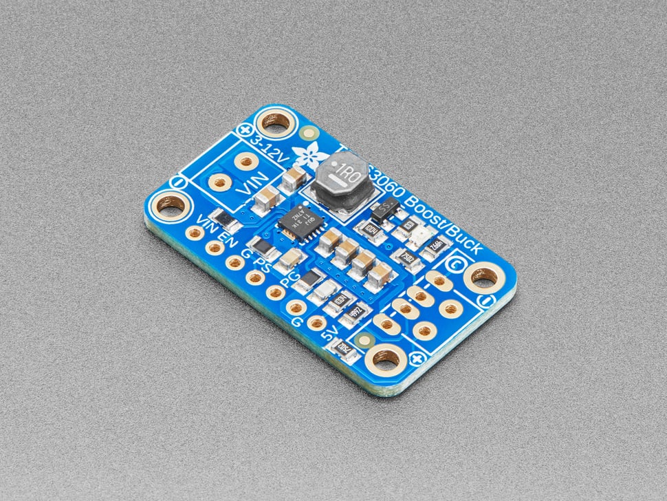 VERTER 5V USB Buck-Boost - 500mA from 3V-5V / 1000ma from 5V-12V - TPS63060