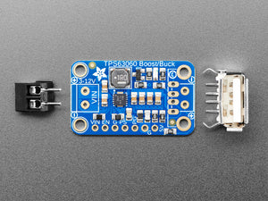 VERTER 5V USB Buck-Boost - 500mA from 3V-5V / 1000ma from 5V-12V - TPS63060
