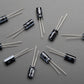 220uF 16V Electrolytic Capacitors - Pack of 10