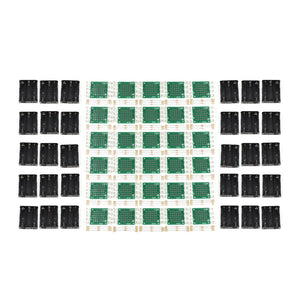 Kitronik 5V LED Desk Lamp Kit - Kit and Battery Holders (Kit of 30)