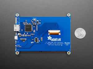 HDMI 5" 800x480 Display Backpack - With Resistive Touchscreen