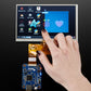 7.0" 40-pin TFT Display - 800x480 with Resistive Touchscreen