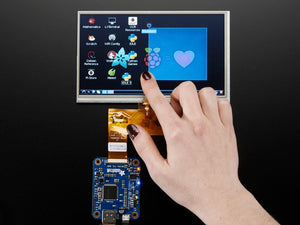 7.0" 40-pin TFT Display - 800x480 with Resistive Touchscreen