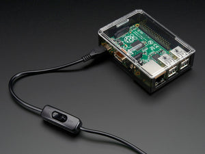 USB Power Only Cable with Switch - A to MicroB