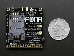 Adafruit FONA 808 - Mini Cellular GSM + GPS Breakout