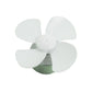 51mm White Four Blade Miniature Impeller
