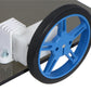 Pololu Mini Plastic Gearmotor Bracket Pair - Tall