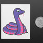 Blinka the CircuitPython Temporary Tattoo