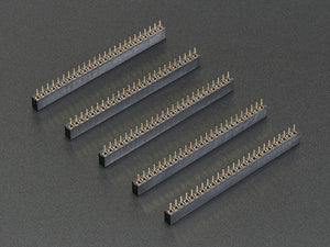 2mm Pitch 25-Pin Female Socket Headers - Pack of 5