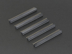 2mm Pitch 25-Pin Female Socket Headers - Pack of 5