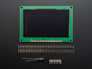 Monochrome 2.7" 128x64 OLED Graphic Display Module Kit