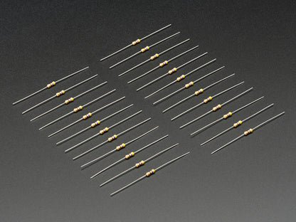 Through-Hole Resistors - 470 ohm 5% 1/4W - Pack of 25