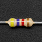 Through-Hole Resistors - 4.7K ohm 5% 1/4W - Pack of 25