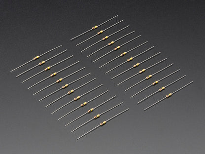 Through-Hole Resistors - 100K ohm 5% 1/4W - Pack of 25