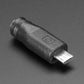 MicroUSB to 5.5/2.1mm DC Barrel Jack Adapter