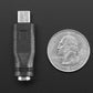 MicroUSB to 5.5/2.1mm DC Barrel Jack Adapter