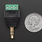 3.5mm (1/8") Stereo Audio Plug Terminal Block