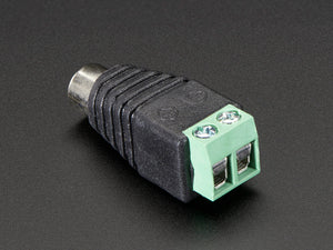 RCA Composite Video and Audio Female Jack Terminal Block