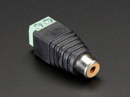 RCA Composite Video and Audio Female Jack Terminal Block