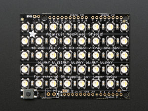 Adafruit NeoPixel Shield - 40 RGBW - Warm White - ~3000K