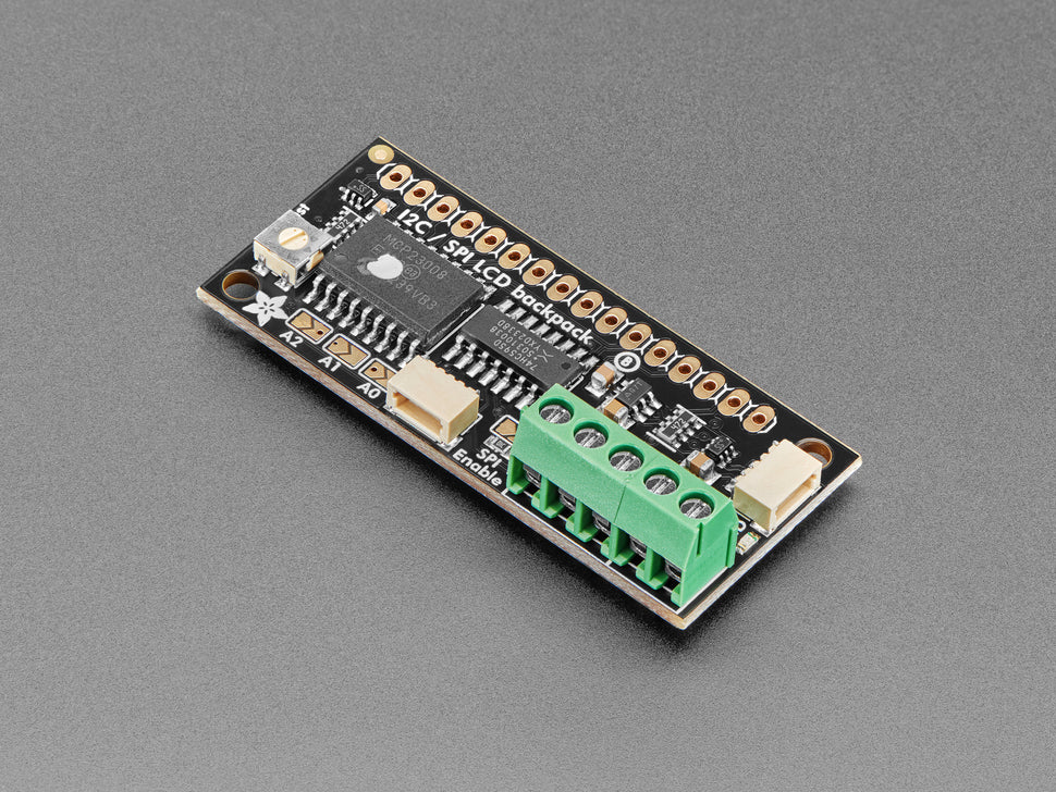 i2c / SPI character LCD backpack - STEMMA QT / Qwiic