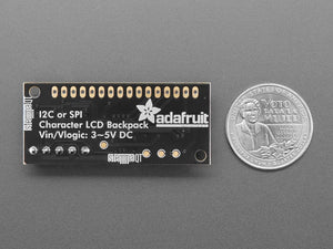 i2c / SPI character LCD backpack - STEMMA QT / Qwiic