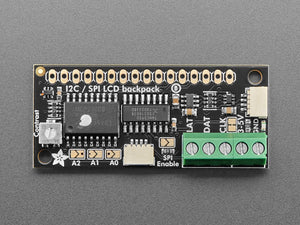 i2c / SPI character LCD backpack - STEMMA QT / Qwiic