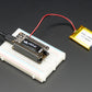 Assembled Adafruit FeatherWing OLED - 128x32 OLED Add-on For Feather