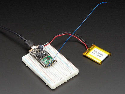 Adafruit Feather 32u4 with RFM69HCW Packet Radio - 433MHz - RadioFruit