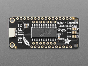 Adafruit 4-Digit 7-Segment LED Matrix Display FeatherWing - STEMMA QT