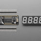 Adafruit 0.56" 4-Digit 7-Segment FeatherWing Display - Blue