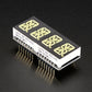 Adafruit 0.54" Quad Alphanumeric FeatherWing Display - White
