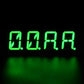 Adafruit 0.54" Quad Alphanumeric FeatherWing Display - Green