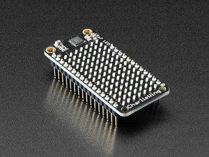 Adafruit 15x7 CharliePlex LED Matrix Display FeatherWing - Blue