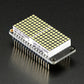 Adafruit 0.8" 8x16 LED Matrix FeatherWing Display Kit - White
